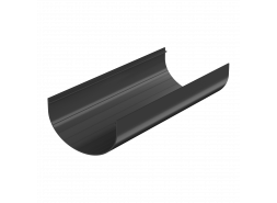 ТН ОПТИМА 120/80 мм, водосточный желоб (2 м), черный, шт.